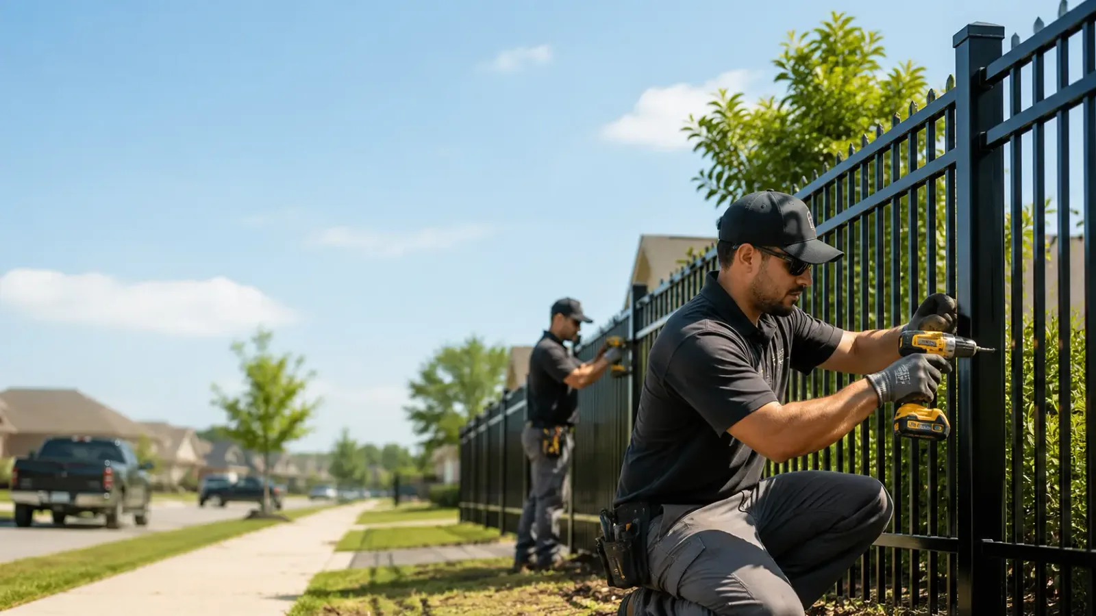 Metal Fence Installation in Palmer, MA